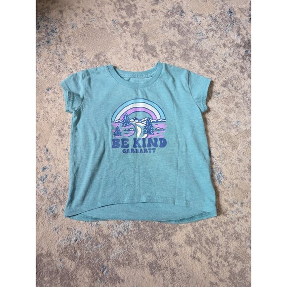 Carhartt‎ Toddler Girls 2T Rainbow Short Sleeve TShirt - Picture 1 of 2